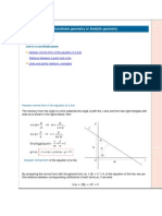 Coordinate Geometry