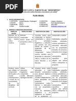 Planificaciones Anuales Lengua y Literatura 2013-2014