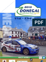 Donegal Rally Ireland 2013 RALLY GUIDE 