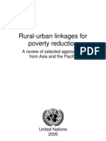 Rural-Urban Linkages For Poverty Reduction