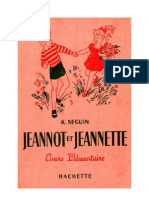 Langue Française Lecture Courante CE Jeannot Et Jeannette K Seguin 1966