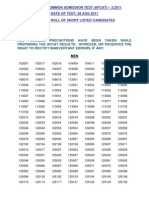 Afcat Results 28 Aug 11