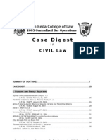 Case Digest: Civil Law