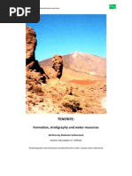 Tenerife: Formation, Stratigraphy and Water Resources