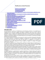 Planificacion y Control Financiero