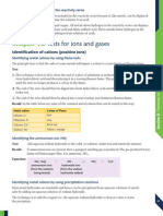 Test For Ions and Gases