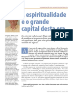 A Espiritualidade É o Grande Capital Desta Era