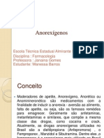 Apresentaçao de Farmacologia - Anorexígenos