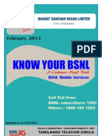 BSNL (Mobile) - A Customer Handbook