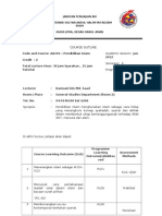 Aa101 Course Outline