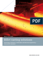 Billet Casting Solutions en PDF