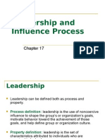 Leadership and Influence Process