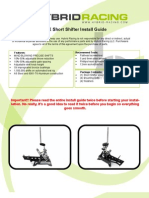 RSX Short Shifter Install Guide