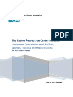 The Reston Recreation Center Proposal - Final