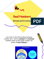 REAL NUMBERS (Rational and Irrational)