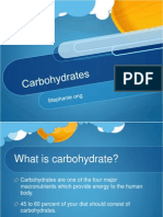 Carbohydrate Report