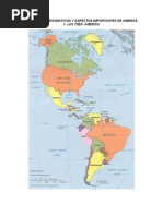 Accidentes Geograficos y Aspectos Importantes de America