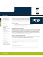 Afaria For iOS 4: Product Datasheet