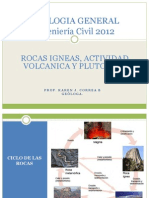 Rocas Igneas, Actividad Volcanica y Plutonica