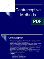 Contraceptive Methods