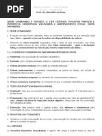 Acad e Modulo 15 Crime Consumado e Tentado. O Iter Criminis. Tentativa Perfeita e Imperfeita. Desistencia Voluntaria e Arrependimento Eficaz. Crime Impossivel.