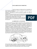 Sistema de Alimentación de Combustible