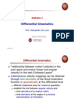 2013Z, Robotics, Differential Kinematics, Prof. Alessandro de Luca