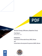 Bhutan Energy Efficiency Baseline Study Final Report 26 12 12-1