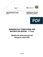 Diagnóstico Territorial Del Distrito de Moche - 1º Fase