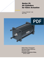 Series VL Air Cylinders For Valve Actuation: Catalog HY08-0947-1/NA April, 2004