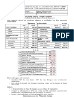 AFO II - II Unidade - Fluxo de Caixa Livre - Exercício em Sala - Gabarito