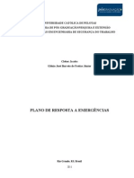 Plano de Resposta A Emergências - Cleber e Glênio