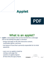 Java - Applets For Object Oriented Programming