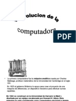 La Evolución de La Computadora