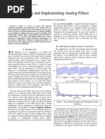 Ca4 - Designing and Implementing Filters