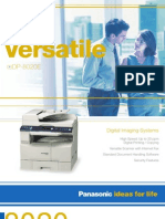 Panasonic DP-8020E Brochures