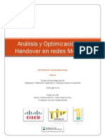 Analisis y Optimizacion Del Handover en Redes MobileIP