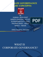 Corporate Governnance (Basic Concepts)