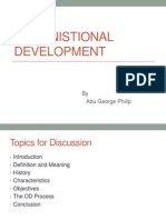 Organisational Development