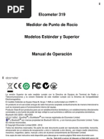 Manuel Operador Elcometer 319 PDF