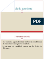 Droit Du Tourisme