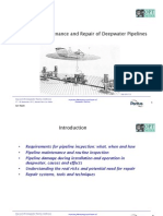 Inspection Maintenace and Repair of Deepwater Pipelines - PERITUS