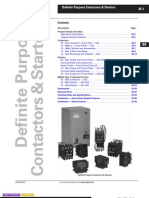 Definite Purpose Contactors & Starters 35-1: February 2007