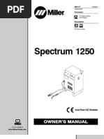 Miller Spectrum 1250 Plasma Cutter