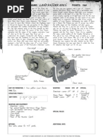 Points: Unit or Formation Name:: Description