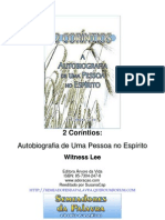 Witness Lee - 2 Corintios - Autobiografia de Uma Pessoa No Espírito PDF