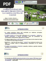 Competitividad de La Cadena Láctea de Caldas