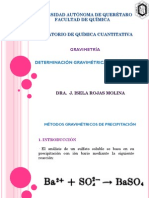 Determinación de Sulfatos Como BaSO4