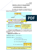 9) Función Lineal