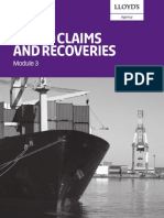 Cargo Claims Recoveries - Module 3